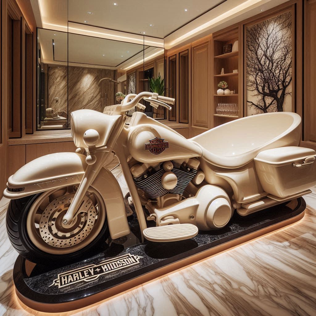 Elevate Your Bathroom Decor: Harley Davidson Bathtubs