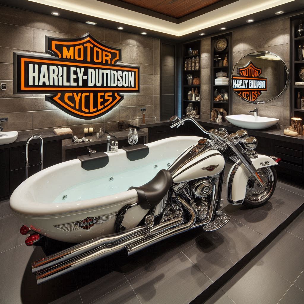 A Fusion of Style and Functionality: Harley Davidson Bathtubs