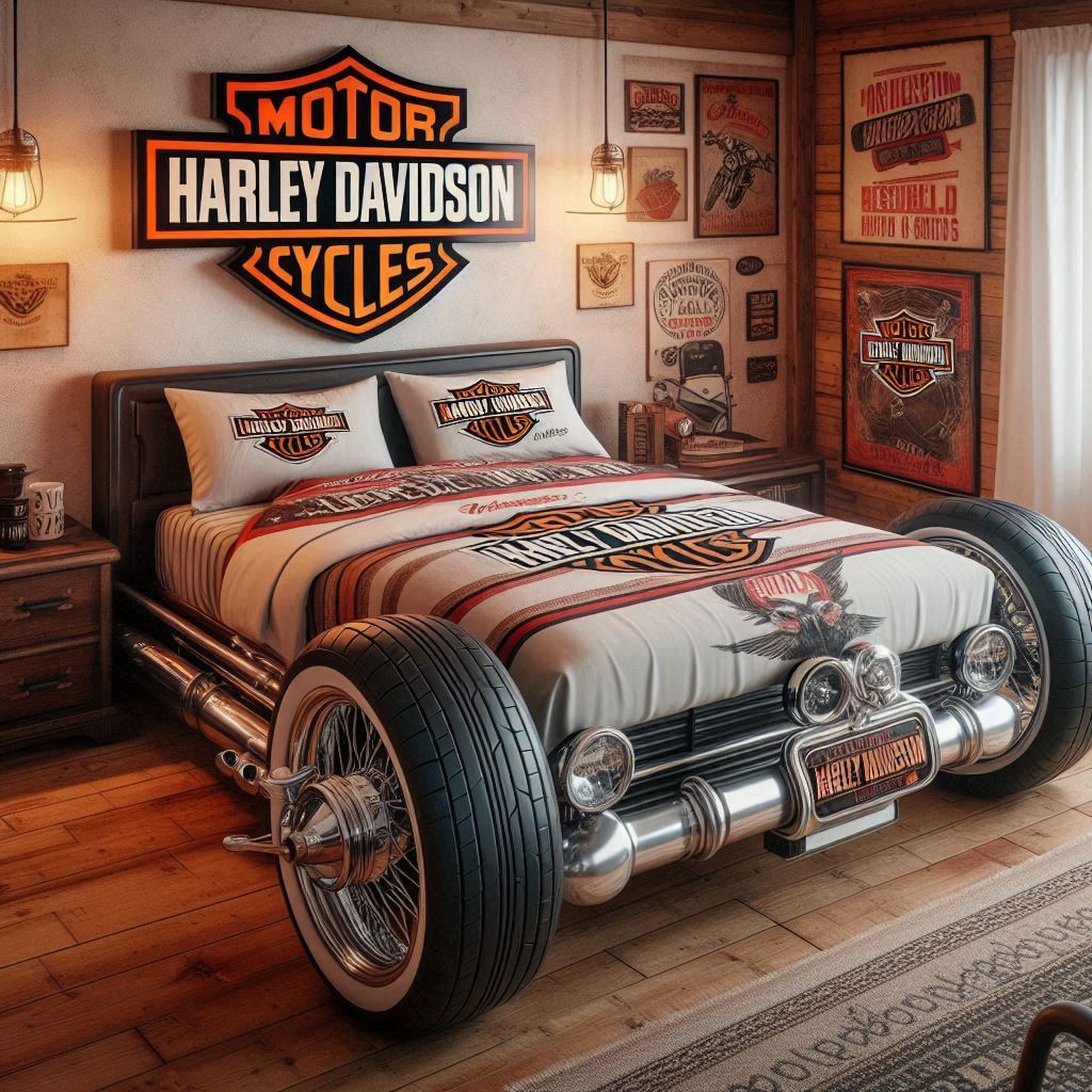 Exploring Different Designs and Styles of Harley Davidson Beds