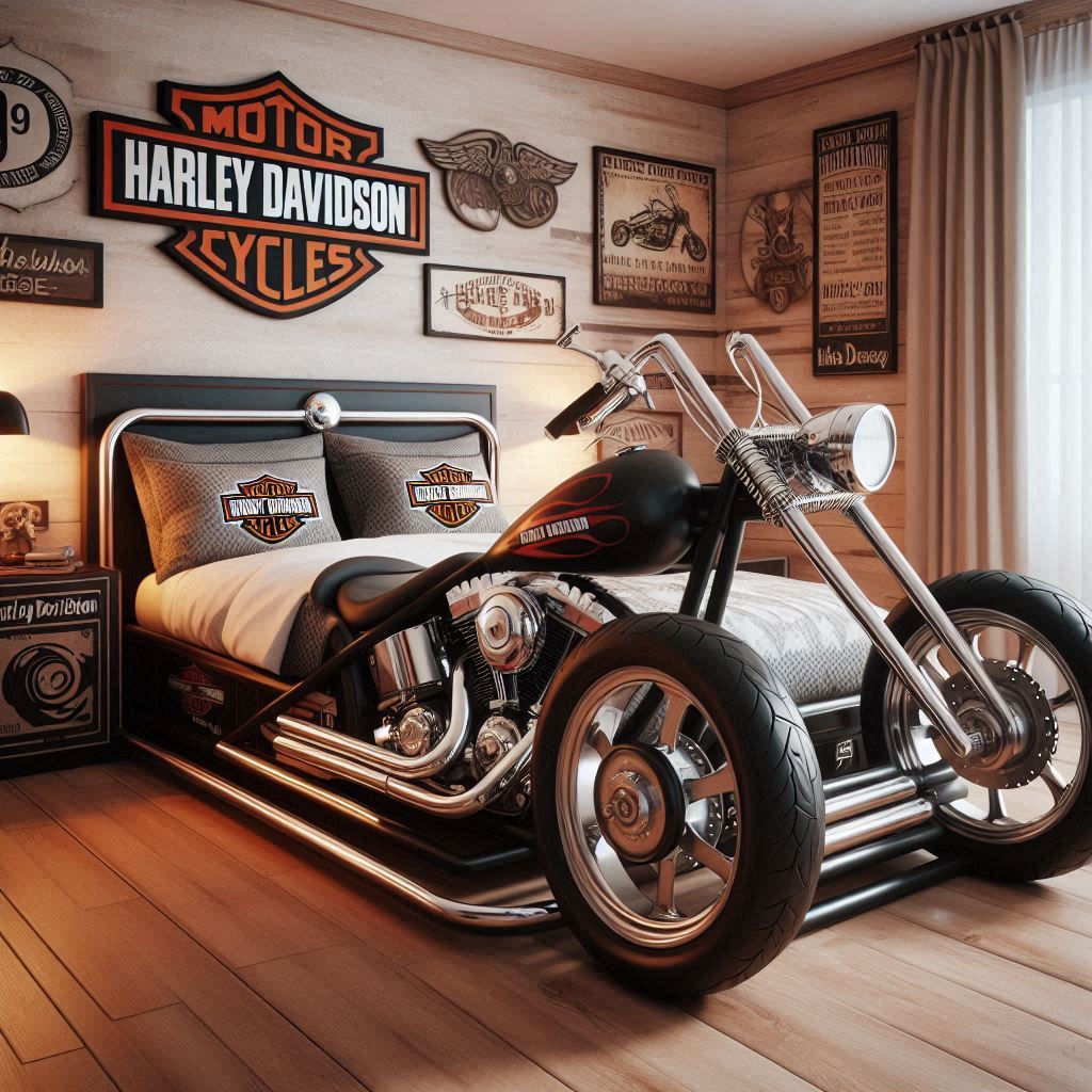 Incorporating Harley Davidson Beds into Different Bedroom Styles