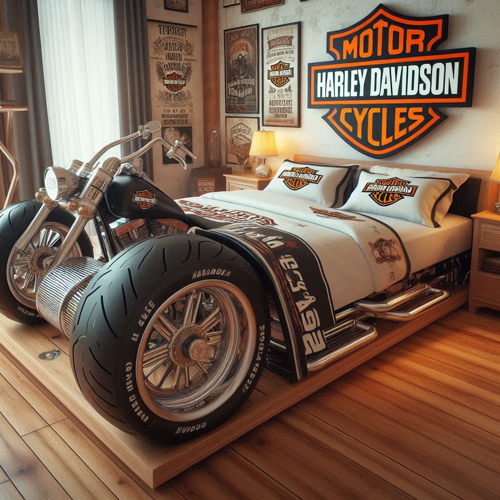 The Influence of Harley Davidson Culture on Bedroom Design