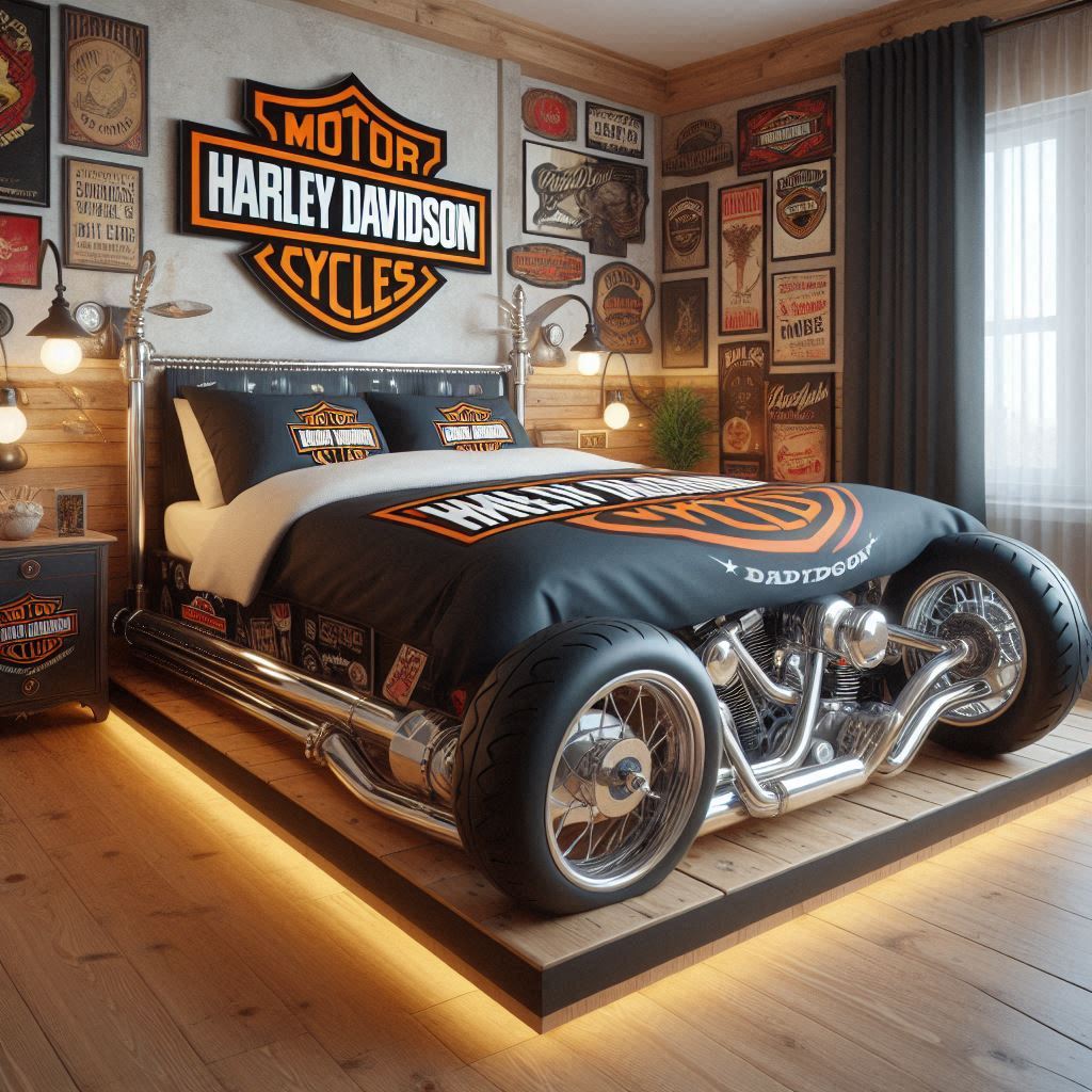 Choosing the Perfect Harley Davidson Bed for Your Bedroom