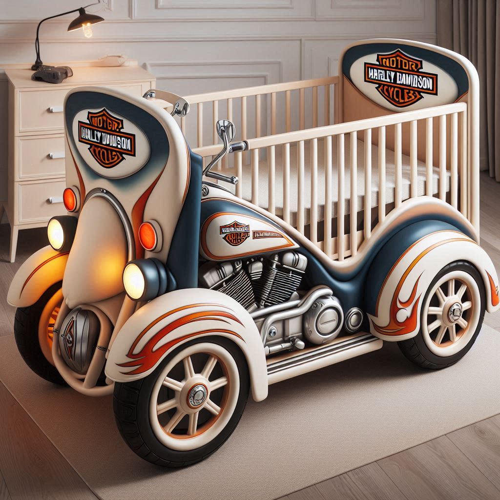 Customizing Your Baby's Room with a Harley Davidson Inspired Crib Design