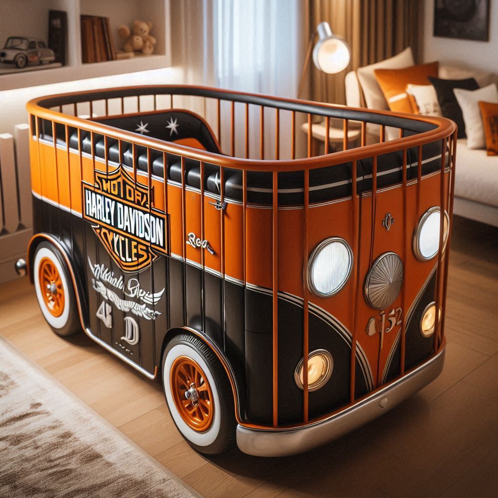 Why Harley Davidson Inspired Baby Cribs Are the Ultimate Statement Piece for Motorcycle Enthusiasts