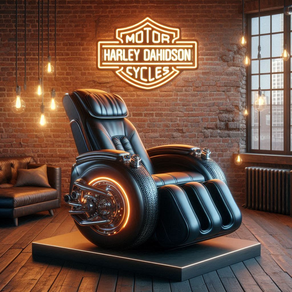 9. From the Open Road to Your Living Room: Transforming Your Space with a Harley Davidson Massage Chair