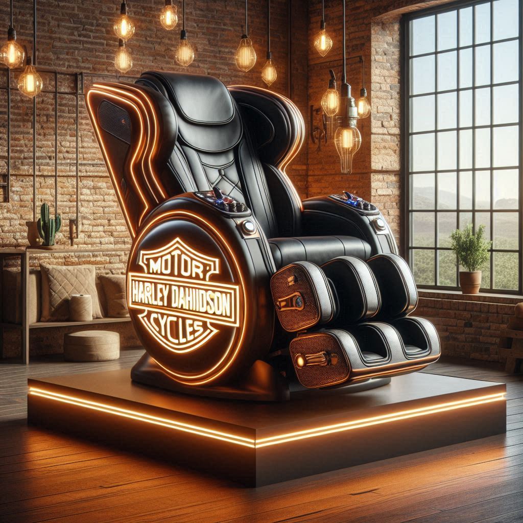 9. From the Open Road to Your Living Room: Transforming Your Space with a Harley Davidson Massage Chair