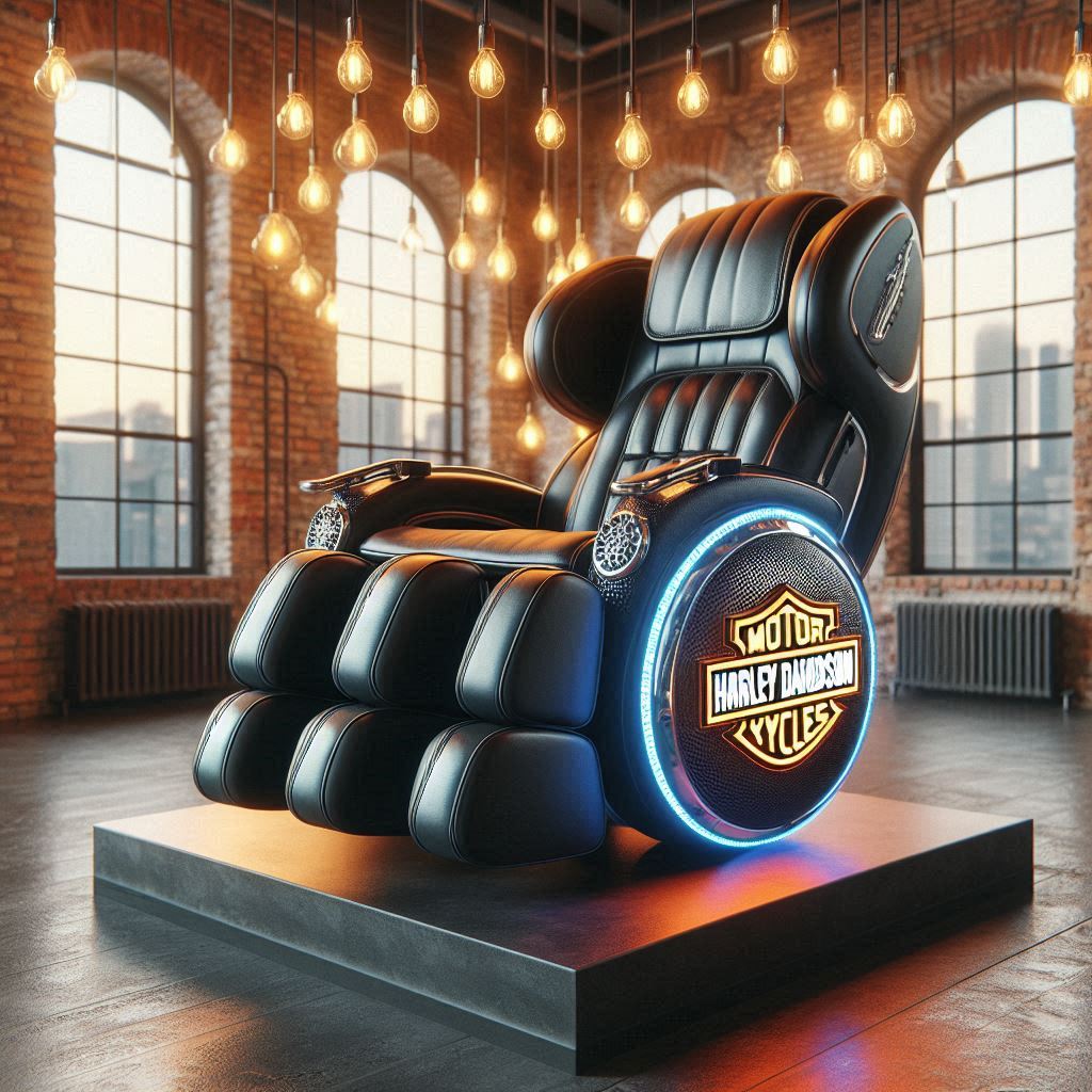 2. A Ride to Relaxation: How Harley Davidson Massage Chairs Enhance Your Home