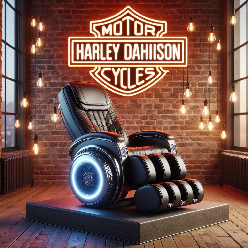 6. Sleek Style, Ultimate Comfort: The Aesthetics of Harley Davidson Massage Chairs