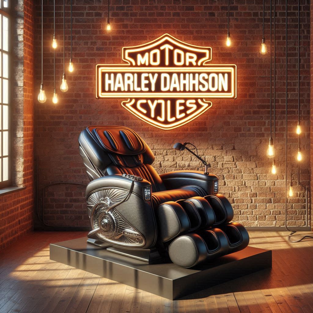 8. The Harley Davidson Experience: Unveiling the World of High-End Massage Chairs