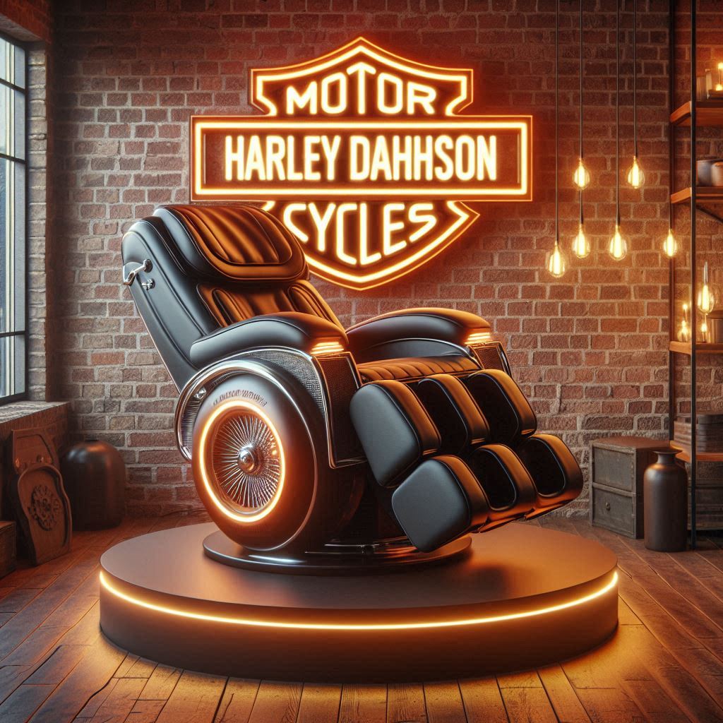 8. The Harley Davidson Experience: Unveiling the World of High-End Massage Chairs