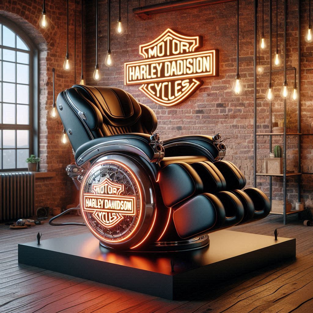 7. Ride into Relaxation: How Harley Davidson Massage Chairs Can Improve Your Well-Being