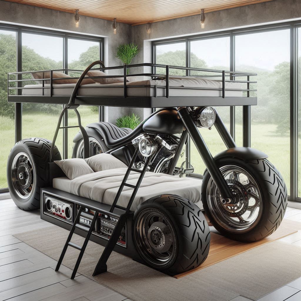 The Evolution of Harley Davidson Motor Bunk Bed Designs