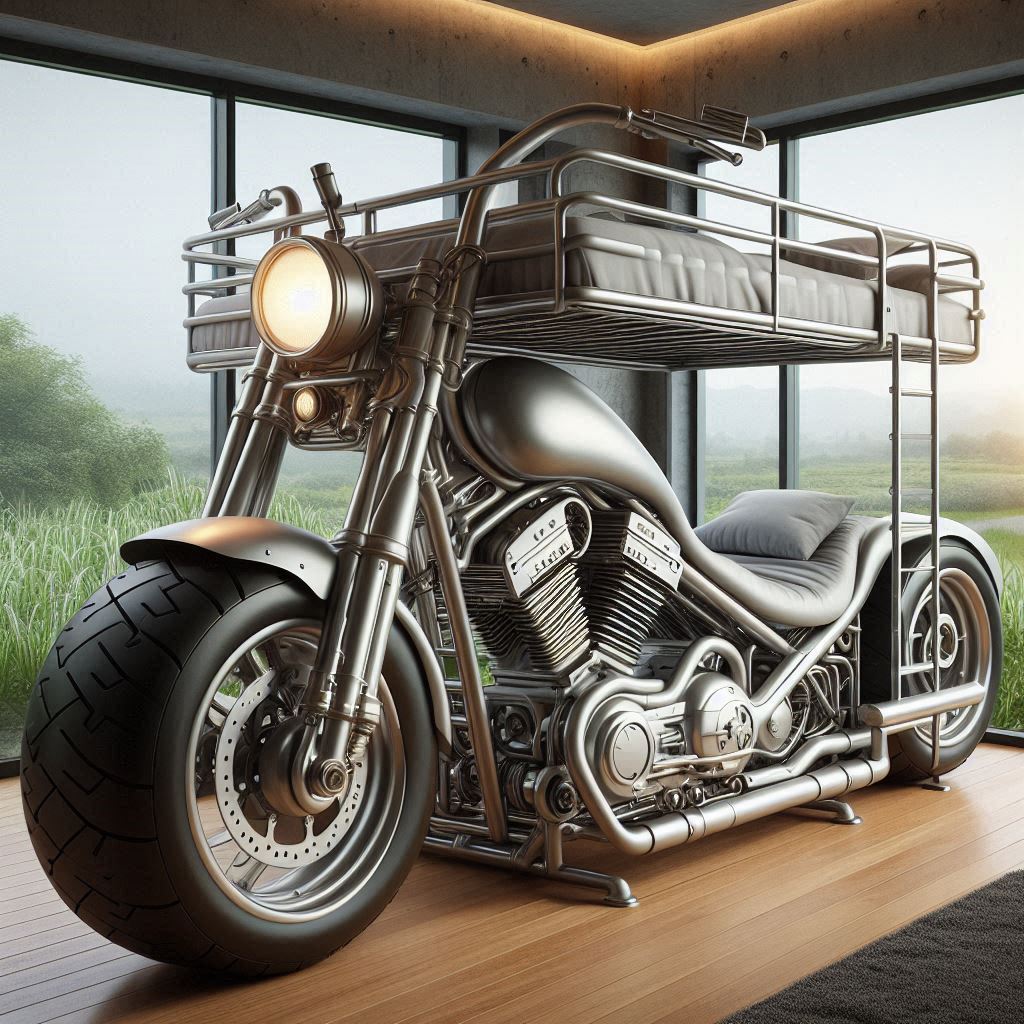 Harley Davidson Motor Bunk Beds: A Fun and Functional Addition to Kids' Rooms