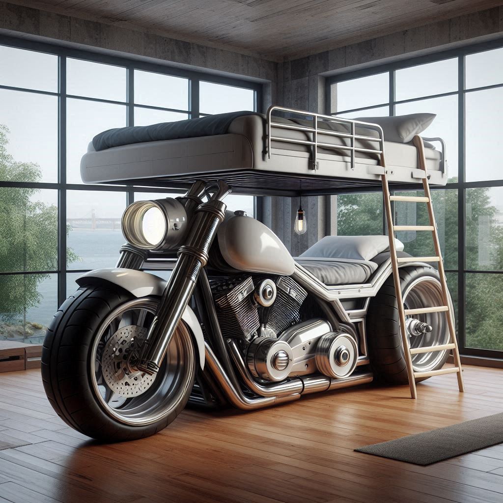 The Evolution of Harley Davidson Motor Bunk Bed Designs