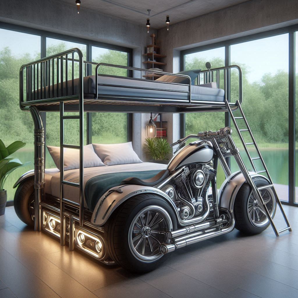 Exploring Different Styles and Designs of Harley Davidson Motor Bunk Beds