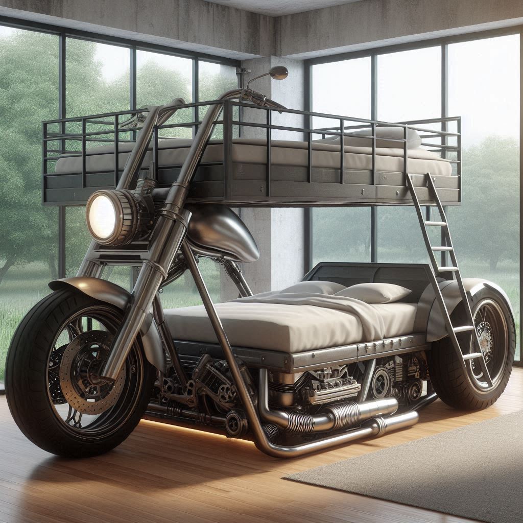 Harley Davidson Motor Bunk Beds: Blending Style, Comfort, and Durability