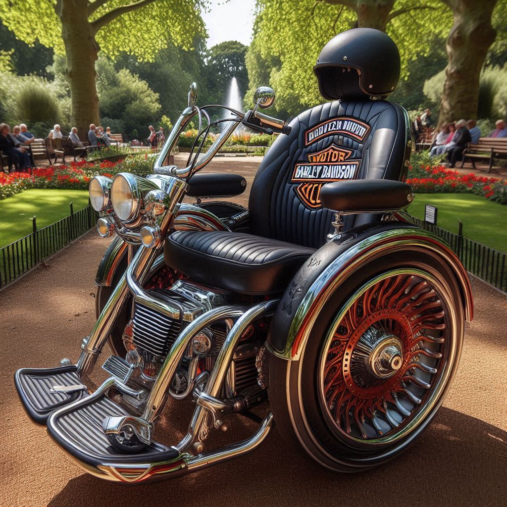 Customization Options for Harley Davidson Wheelchair Enthusiasts