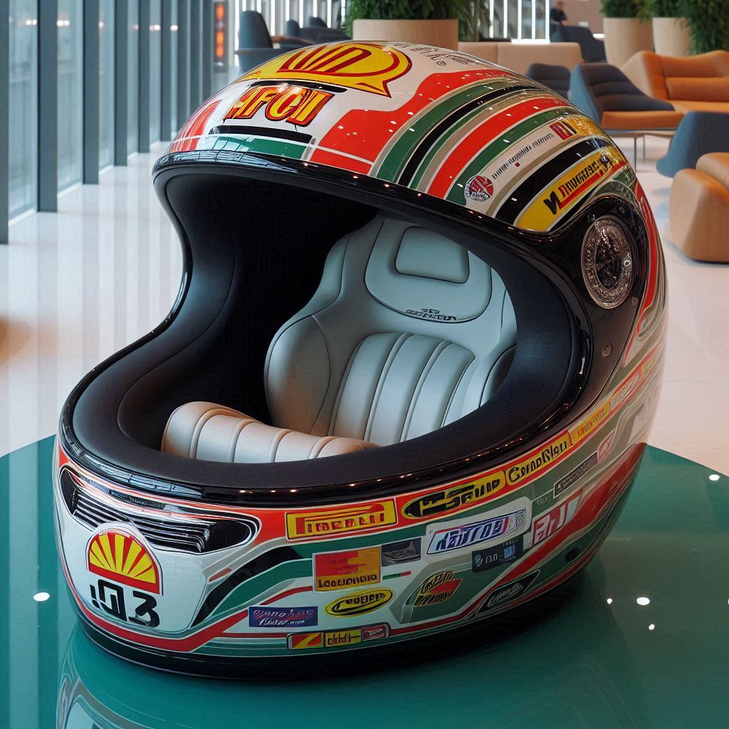 The Thrill of Customization: Exploring Personalized Motorbike Helmet Inspired Chairs