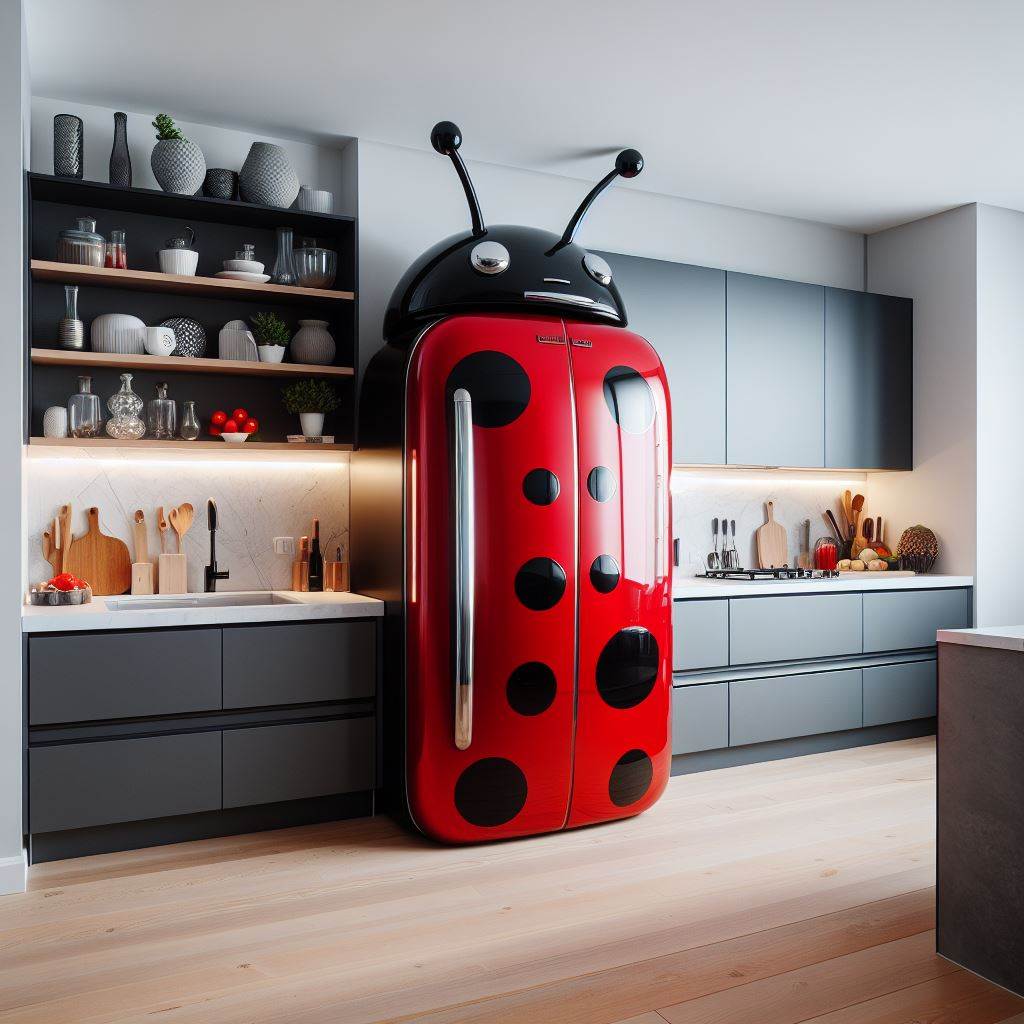 Beyond Functionality: Exploring the Appeal of Insect-Shaped Refrigerators