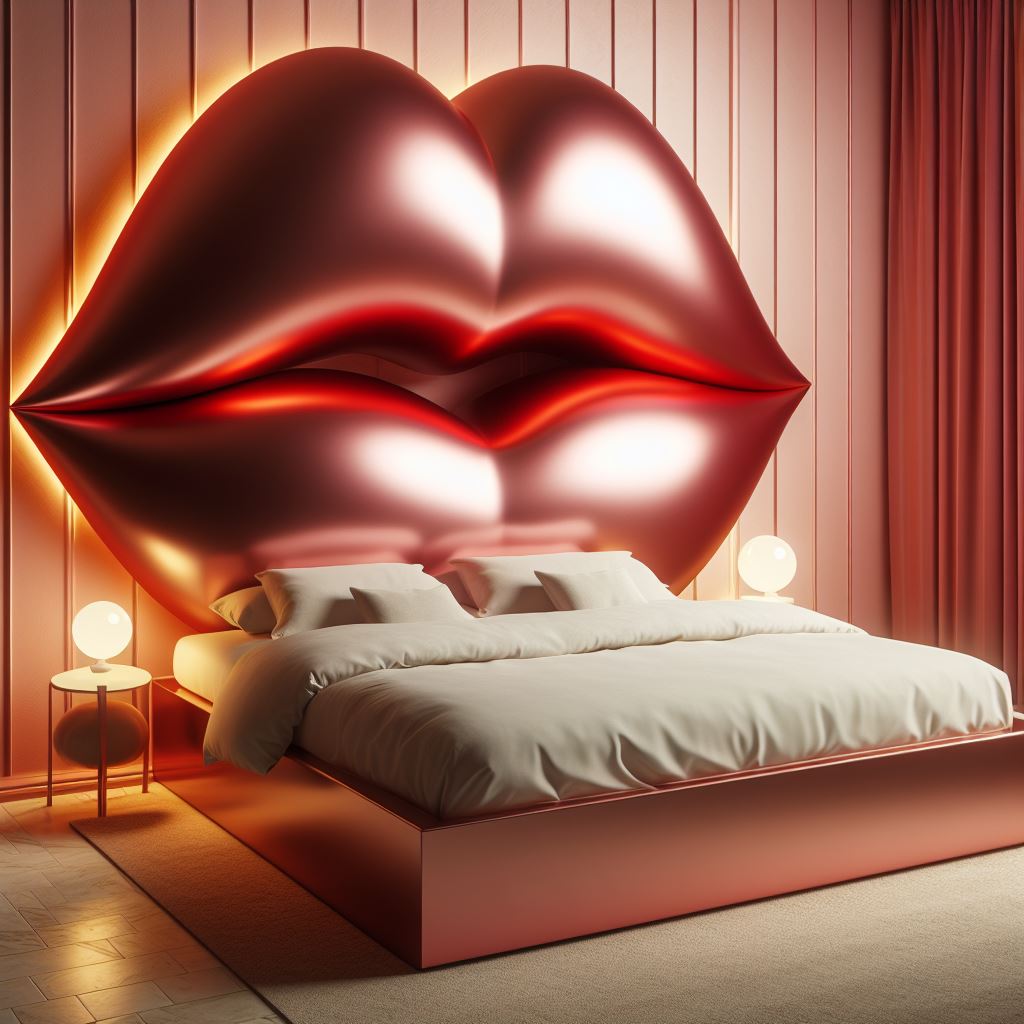 Creating a Statement Piece: How to Make a Lips Shaped Bed the Focal Point of Your Room