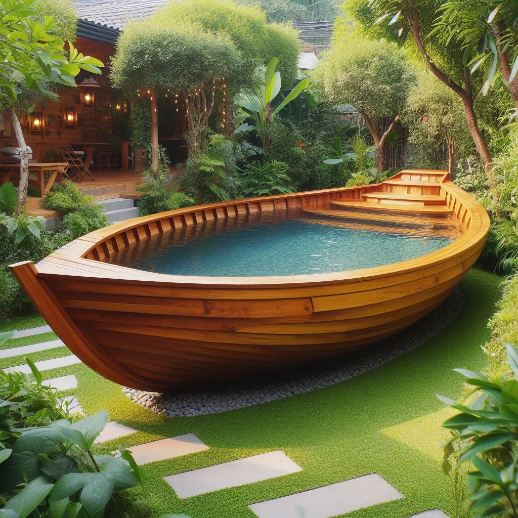 Longboat Shaped Pools: A Unique Twist on Traditional Pool Shapes