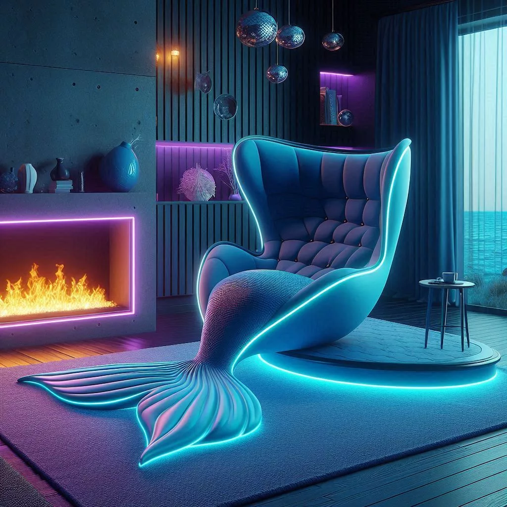 Unveiling the Artistry of a Mermaid Tail Sofa