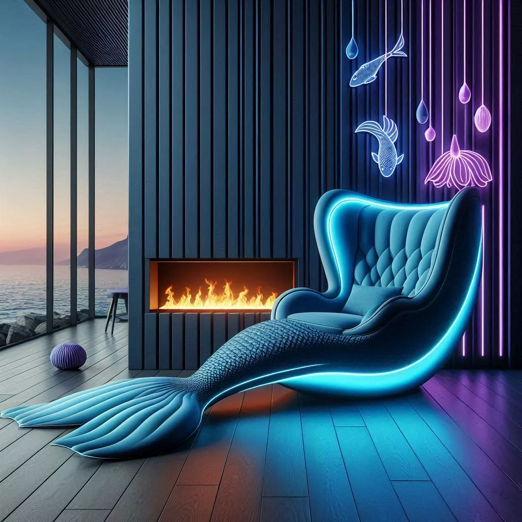 Mermaid Tail Sofa: A Haven of Relaxation and Style