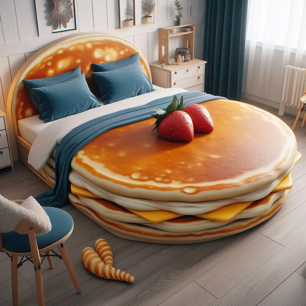 Meet the Pancake-Shaped Bed: The Perfect Recipe for Relaxation