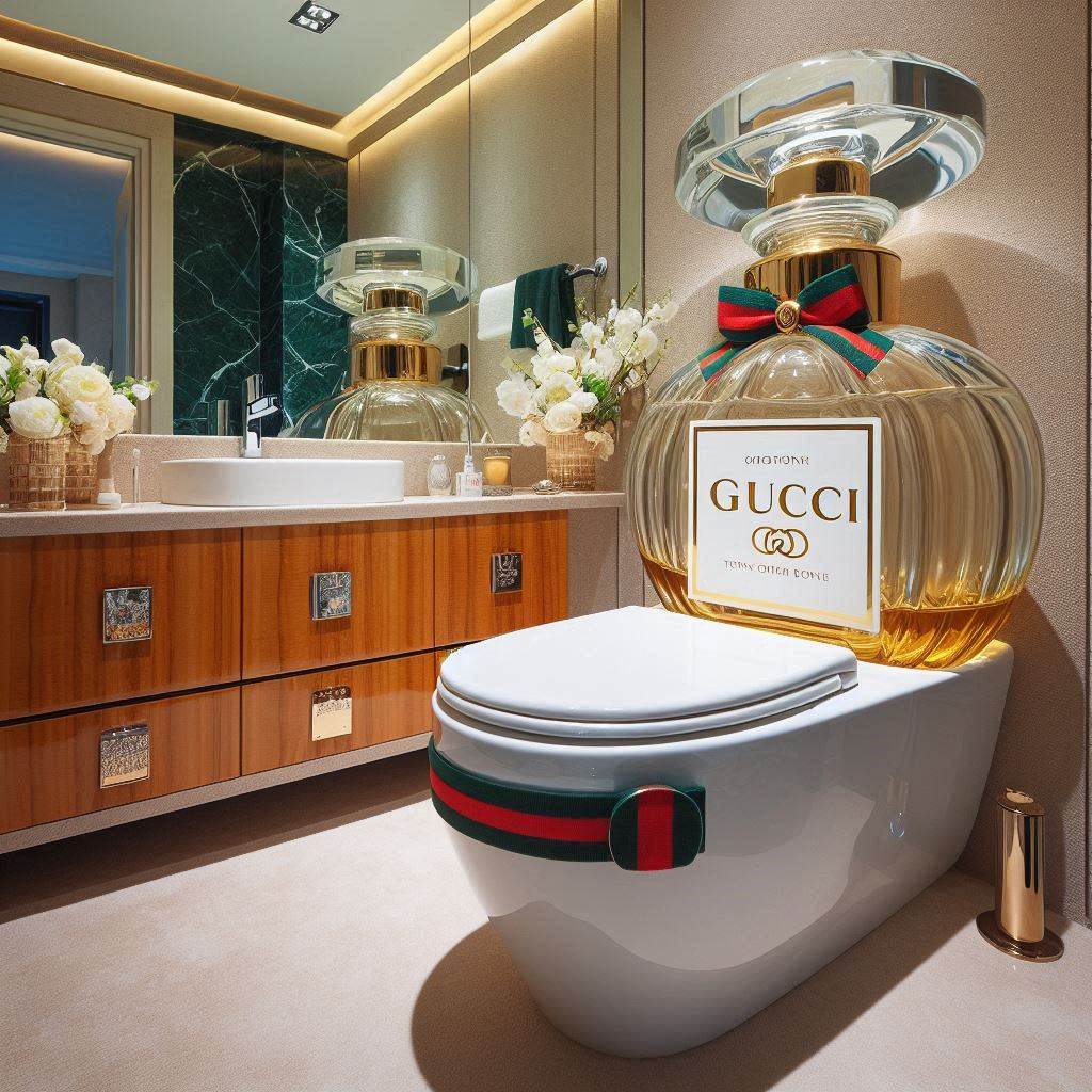 The Artistry Behind Perfume Bottle Shaped Toilet Creations