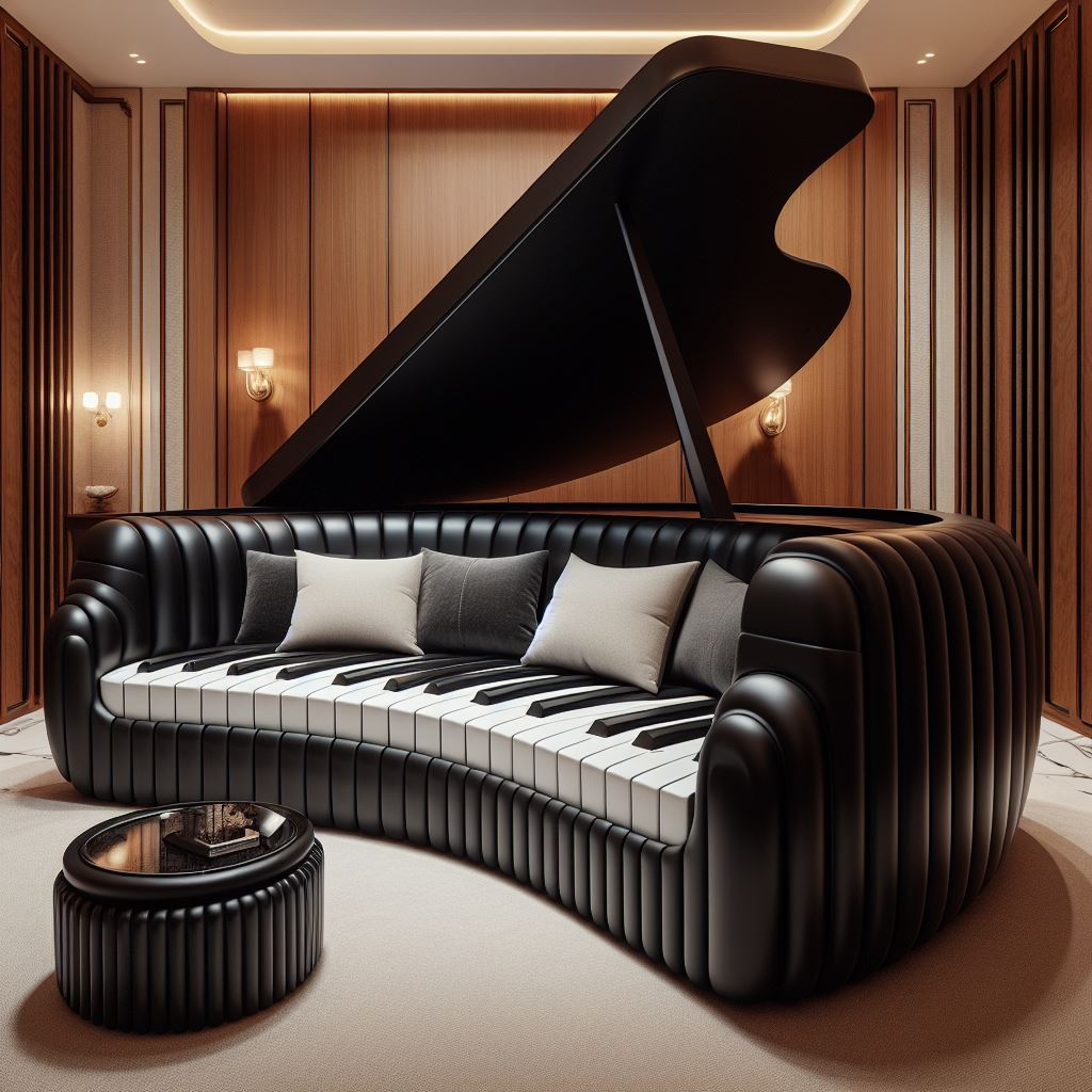 10. The Future of Furniture: Innovation in Piano-Shaped Sofa Design