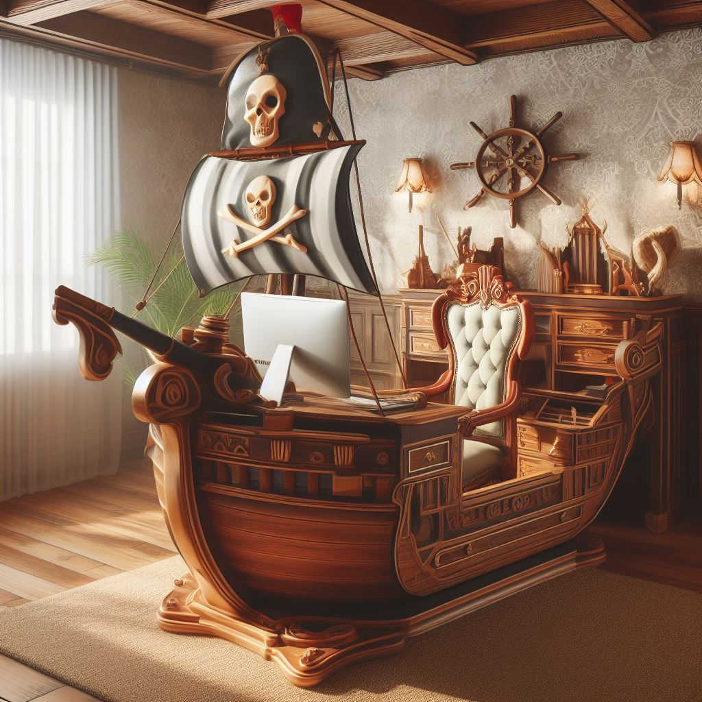 Unveiling the Treasures: Exploring the Features of Pirate Ship Desks