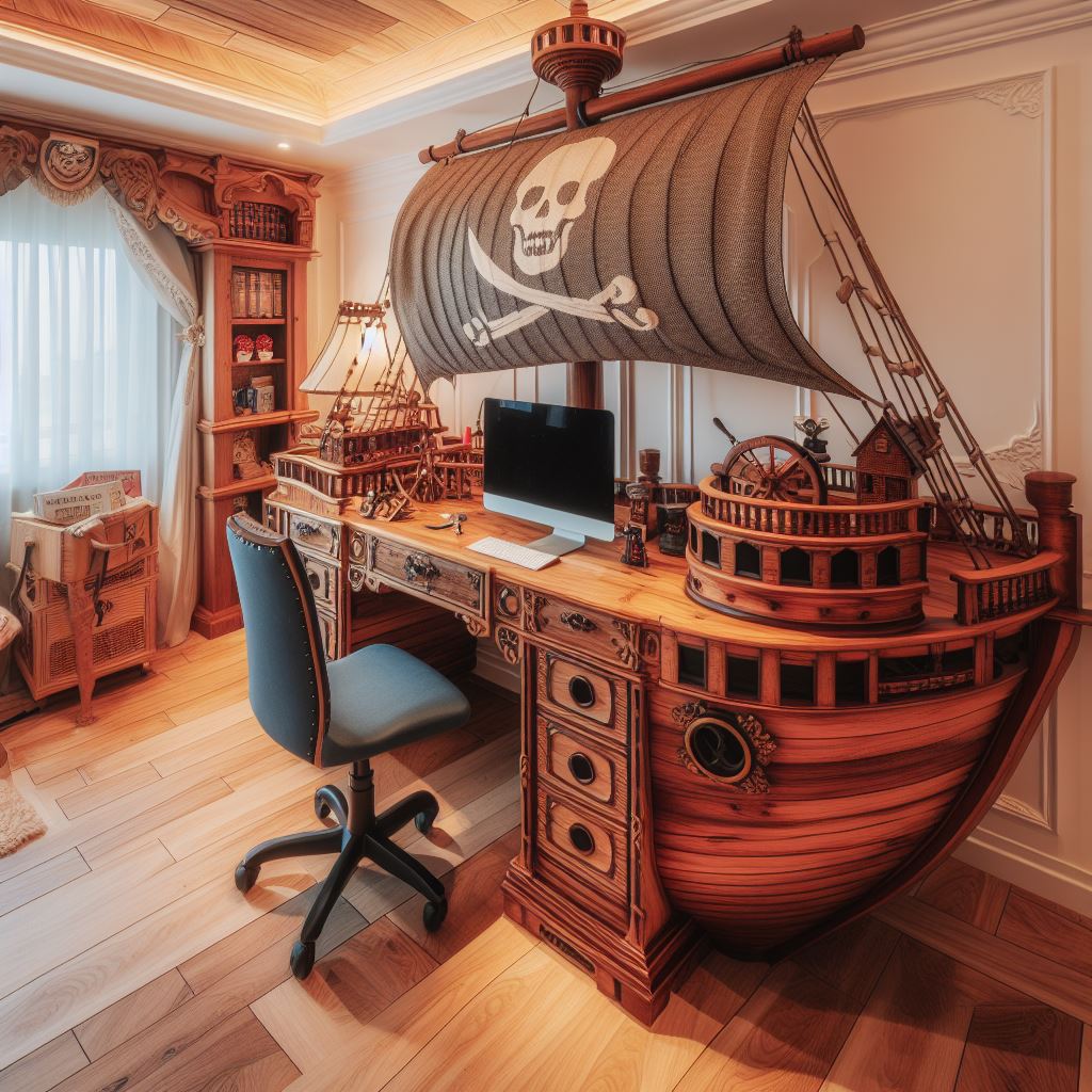 Unveiling the Treasures: Exploring the Features of Pirate Ship Desks