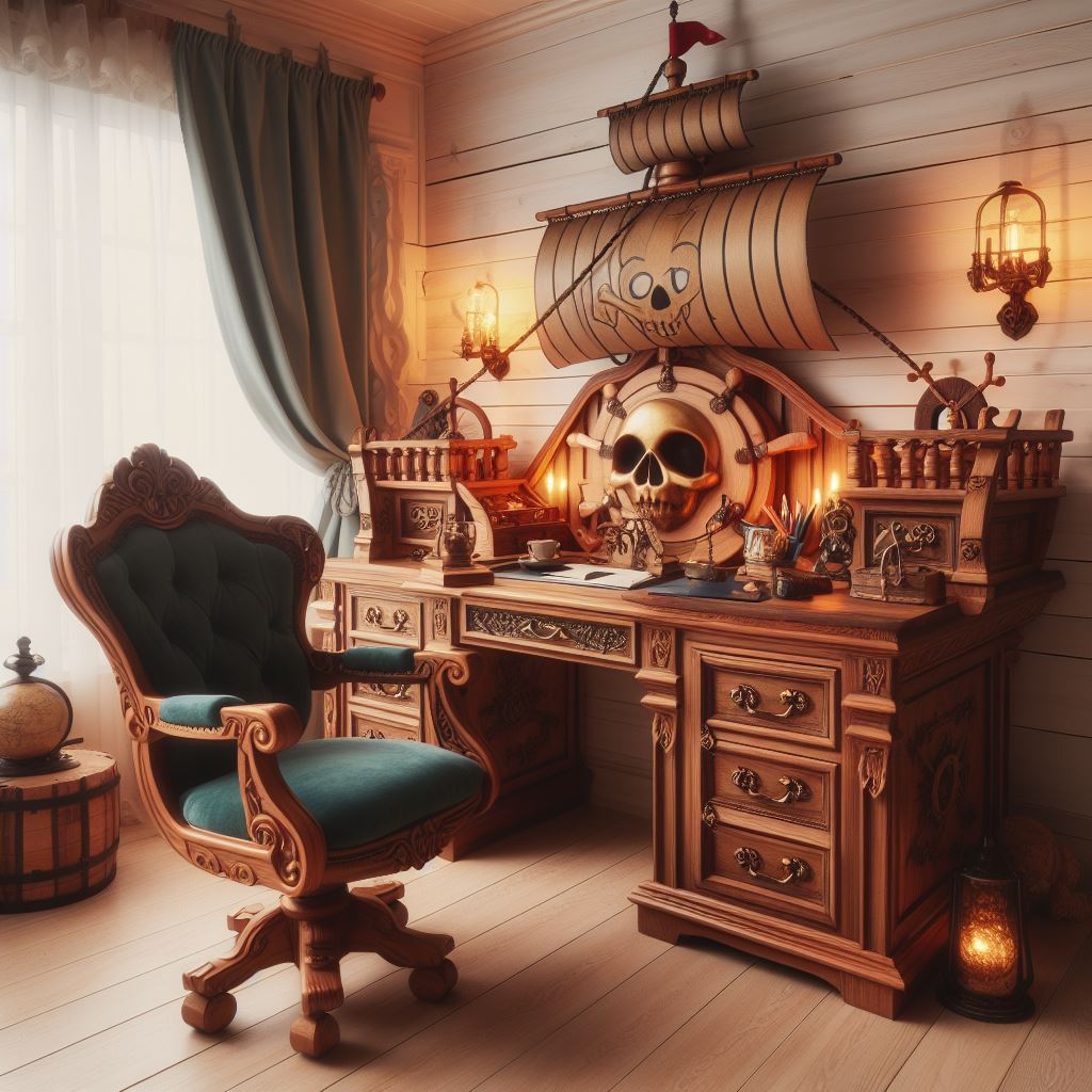 Setting Sail for Inspiration: Pirate Ship Desks in Literature and Film