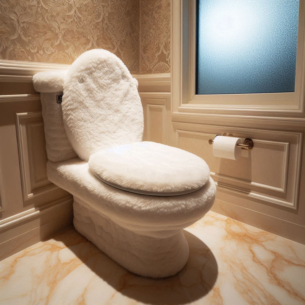 Transform Your Toilet with the Softness of Plush Carpet: A Step-by-Step Guide