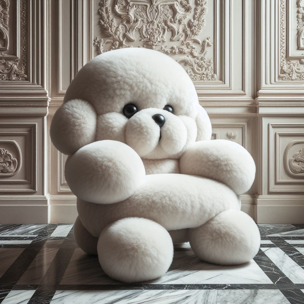 The Ultimate Comfort: Poodle-Shaped Fur Chairs 