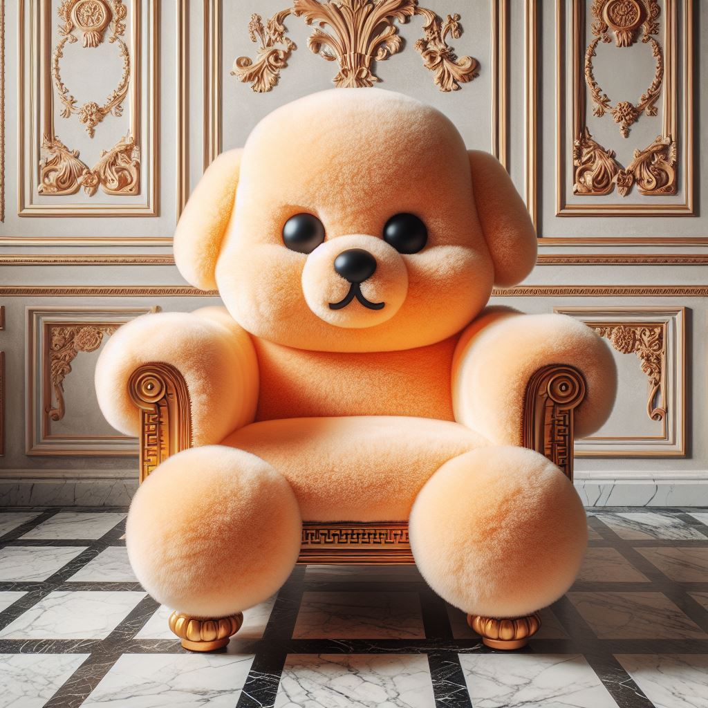 Introducing the Must-Have of Interior Design: Poodle-Shaped Fur Chairs 