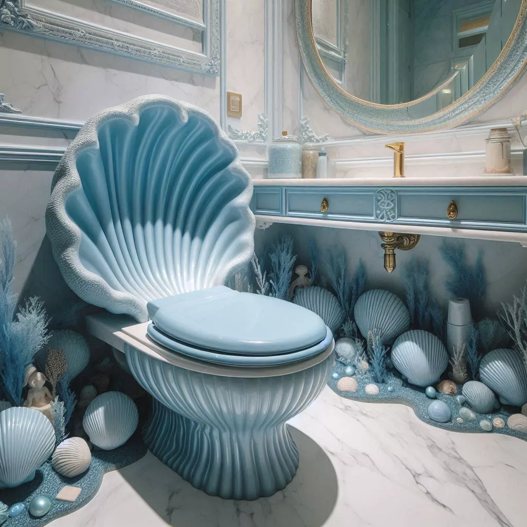 Seashell Toilets: A Sustainable and Eco-Friendly Alternative