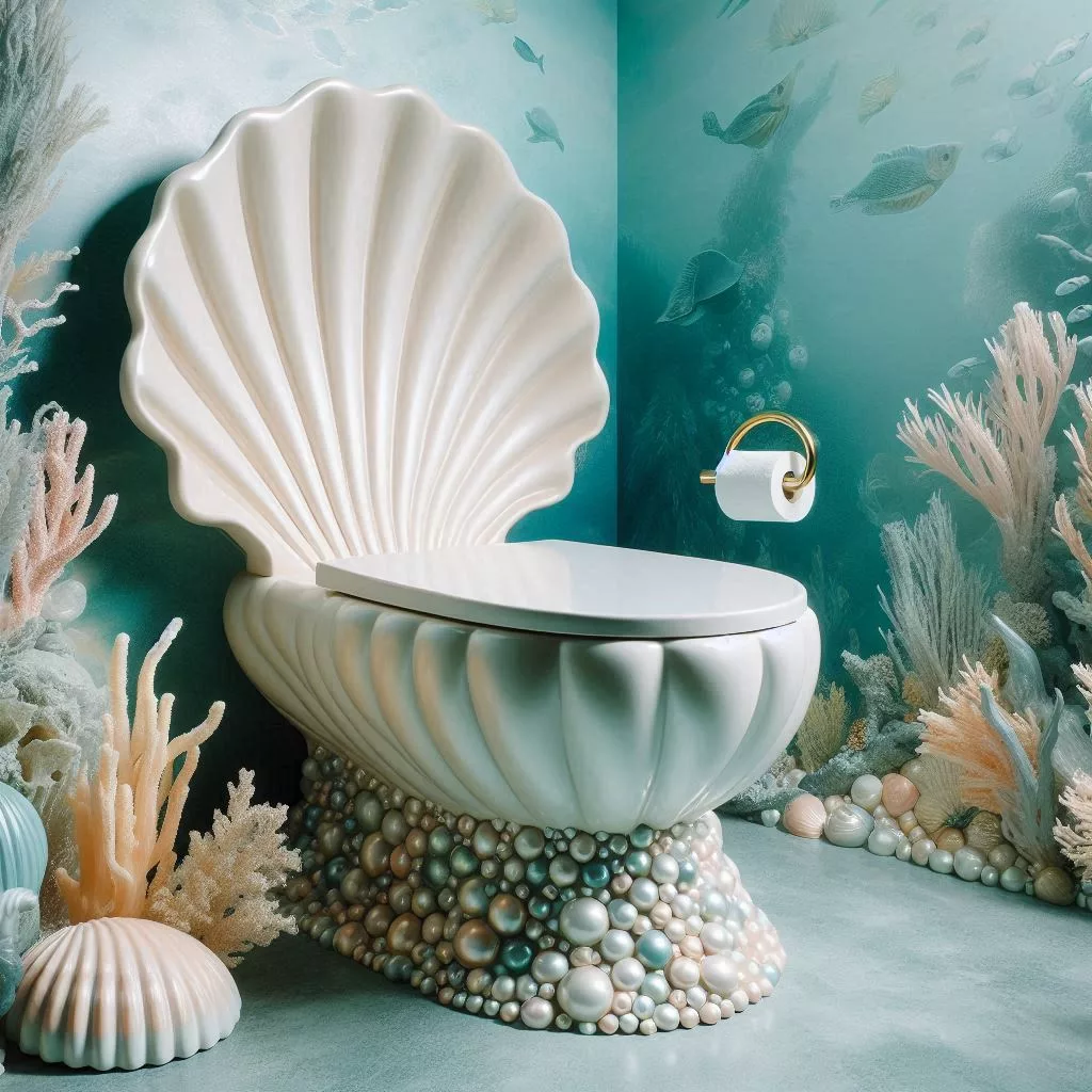 Beyond Aesthetics: The Functional Advantages of Seashell Toilets