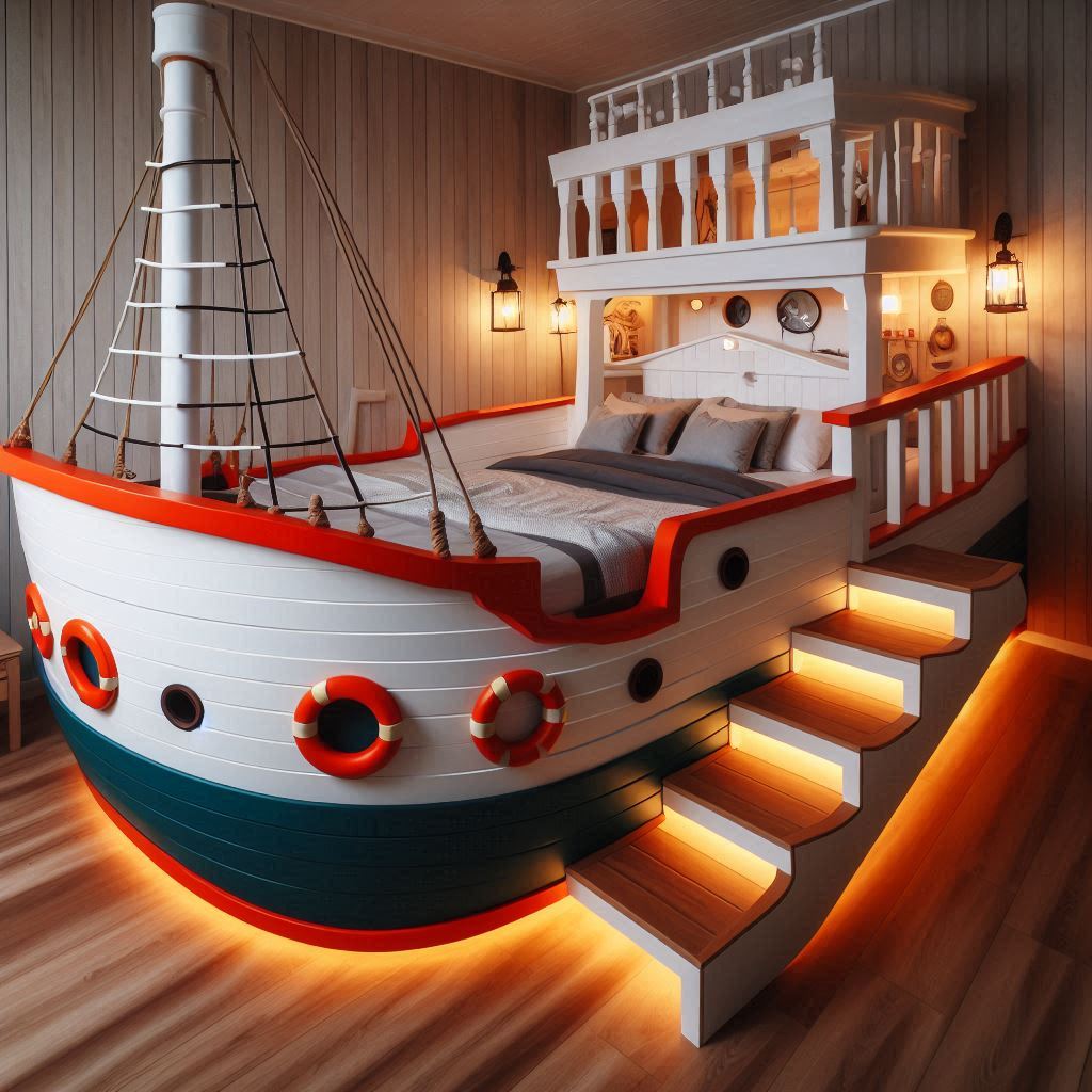 Anchors Aweigh: The Unwavering Popularity of Ship-Shaped Beds