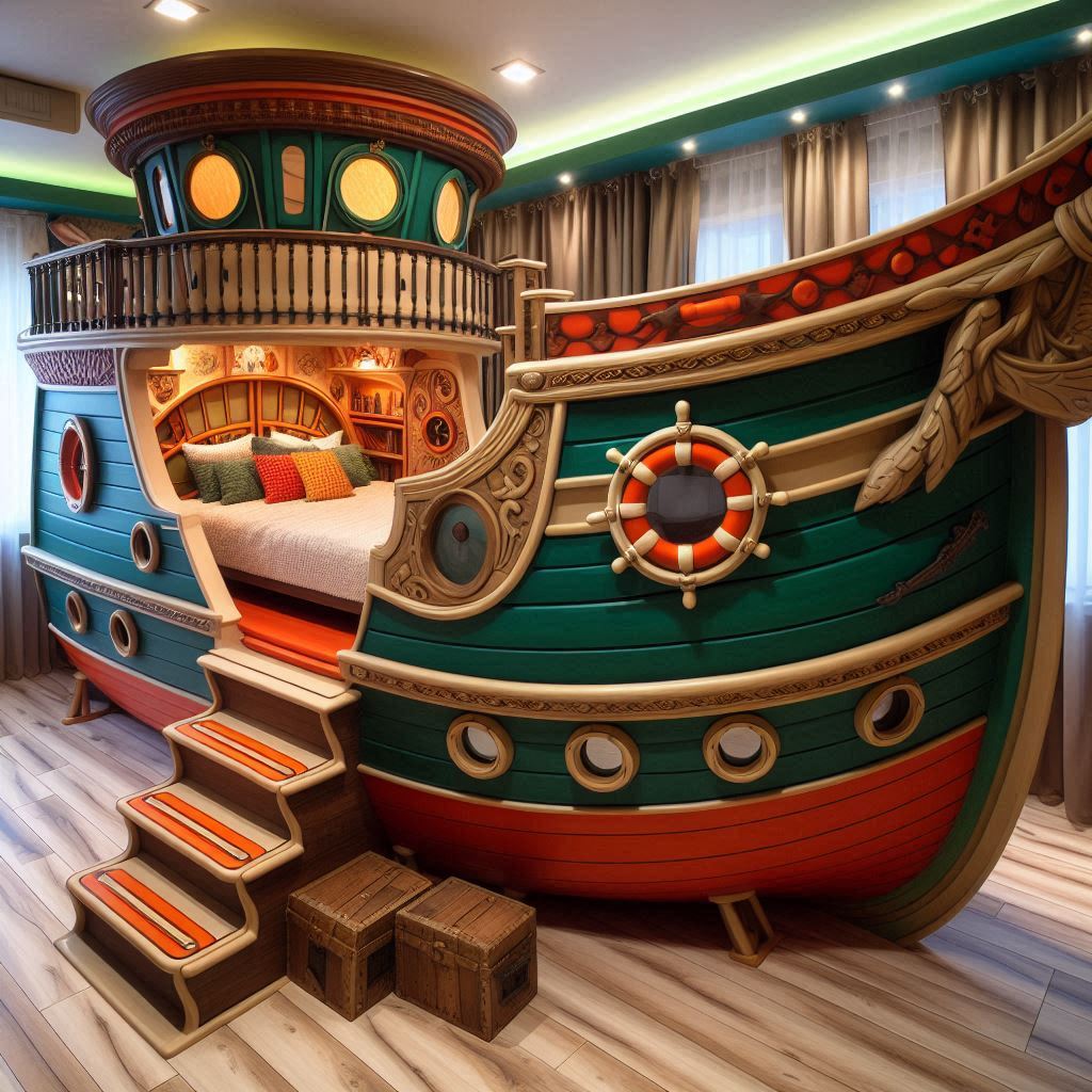 Anchors Aweigh: The Unwavering Popularity of Ship-Shaped Beds