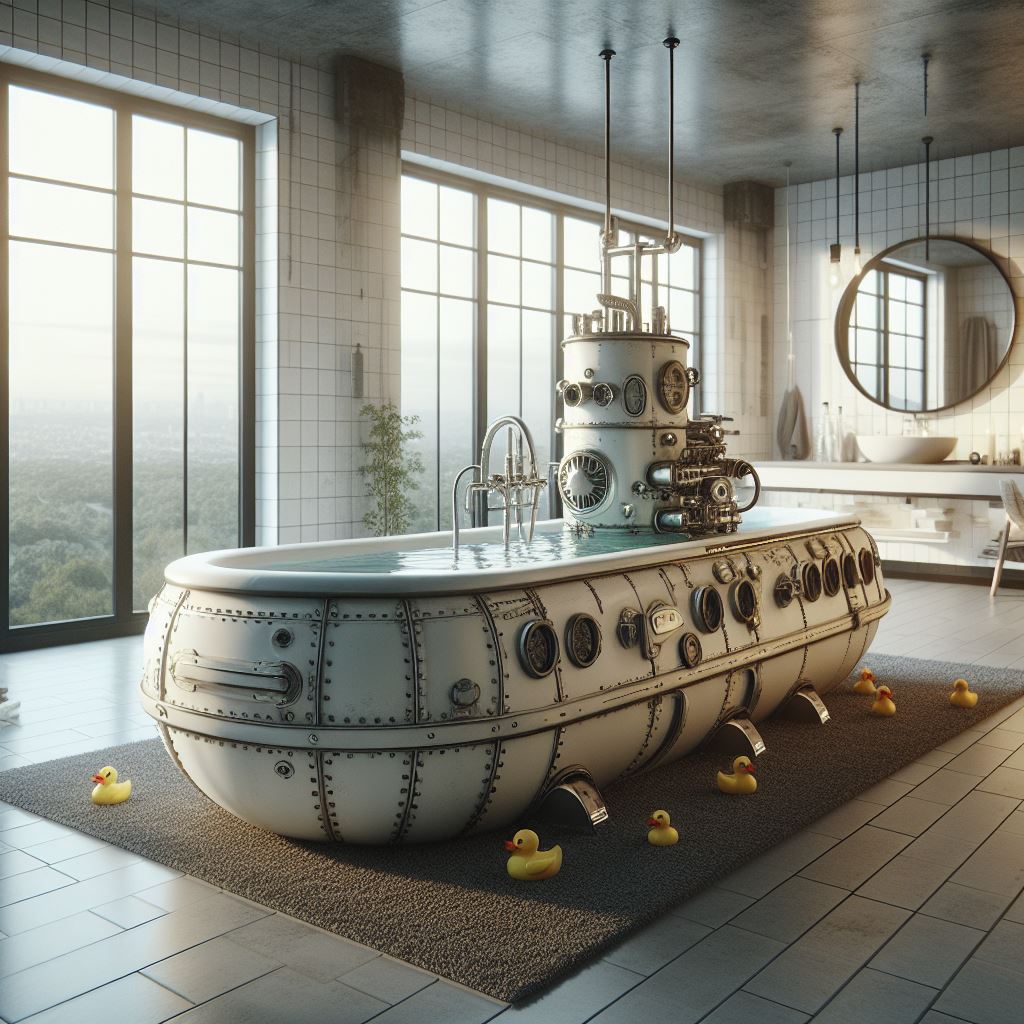 Integrating Submarine Tubs in Bathroom Decor