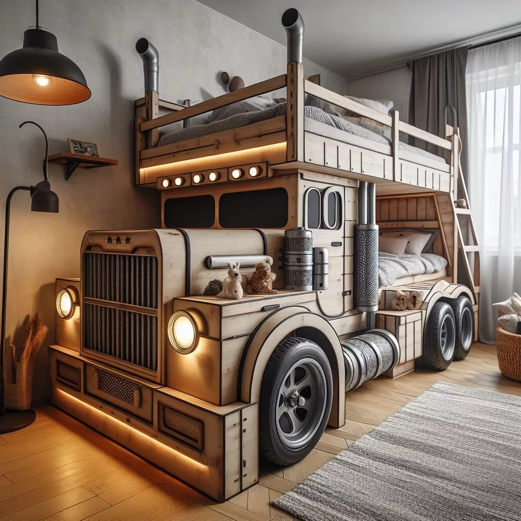 Bedtime Bliss: Creating a Fun and Functional Truck Bed Room