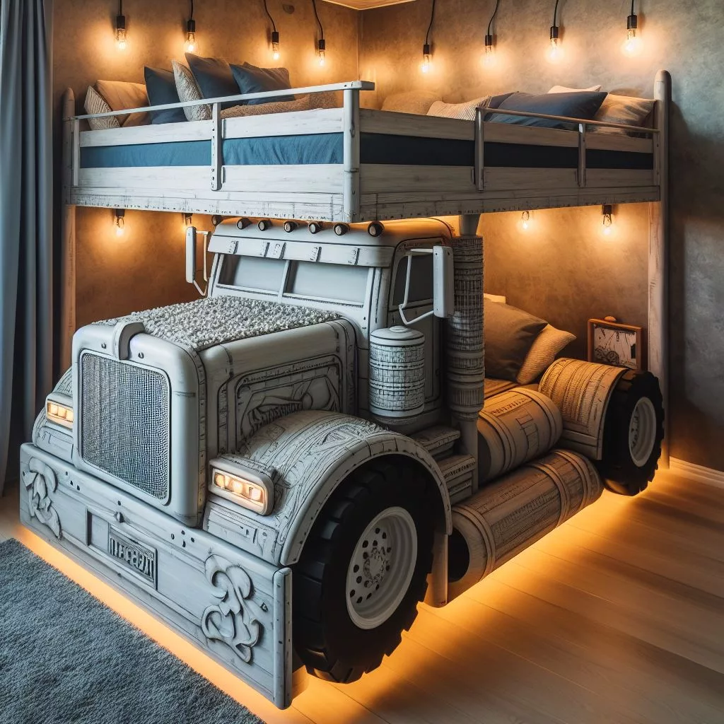 Full Throttle Fun: The Ultimate Guide to Truck-Shaped Bunk Beds