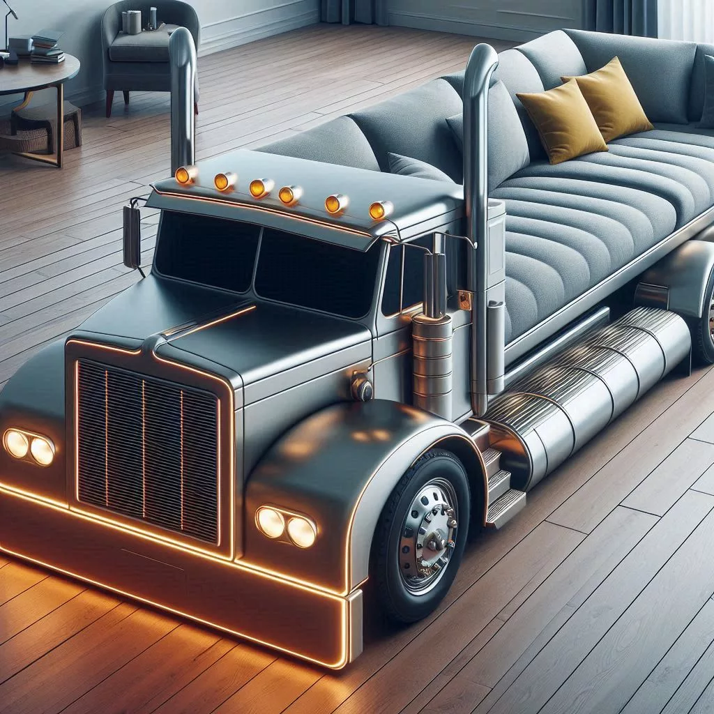 The Appeal of Truck-Shaped Sofas