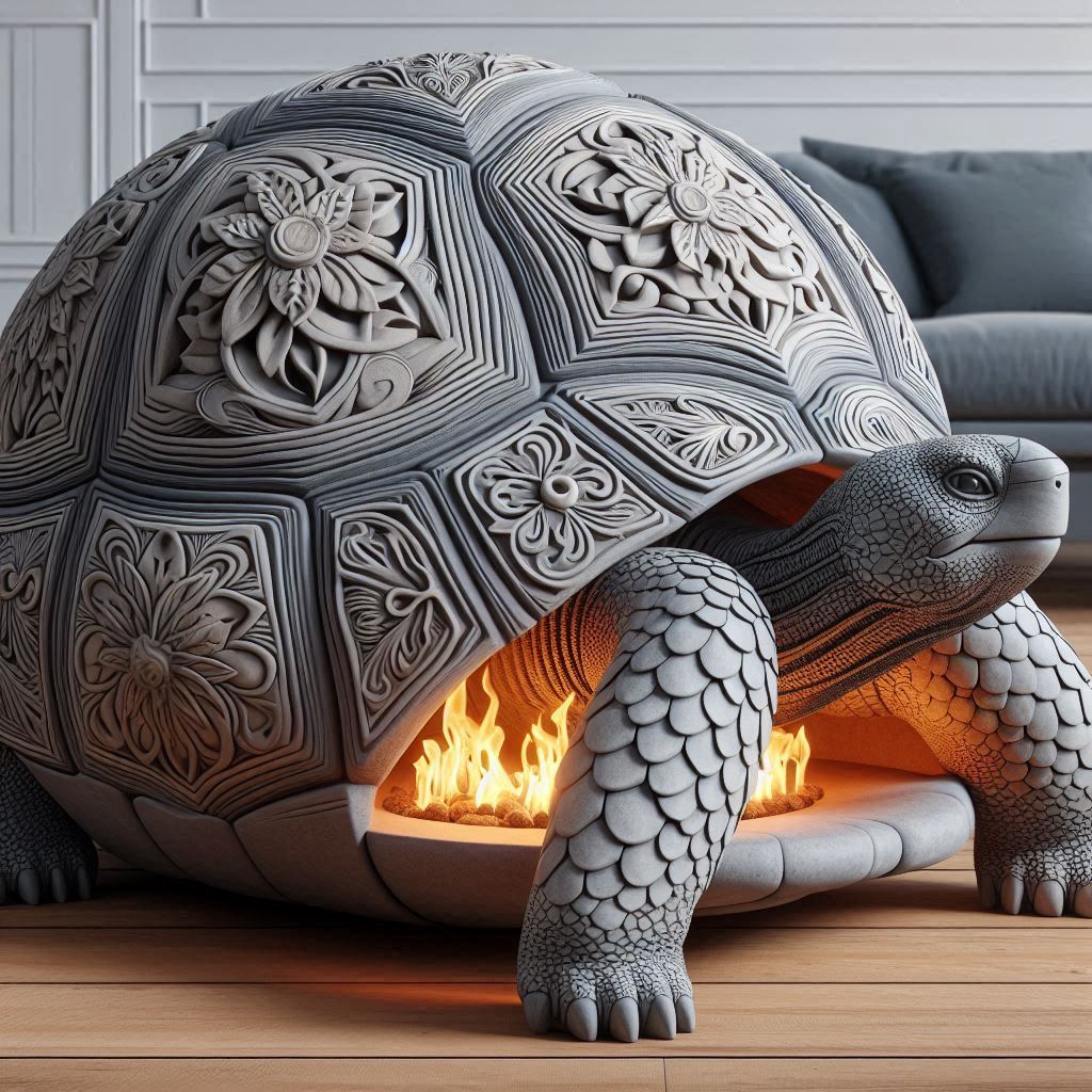 1. Unveiling the Enchanting World of Turtle Fireplaces