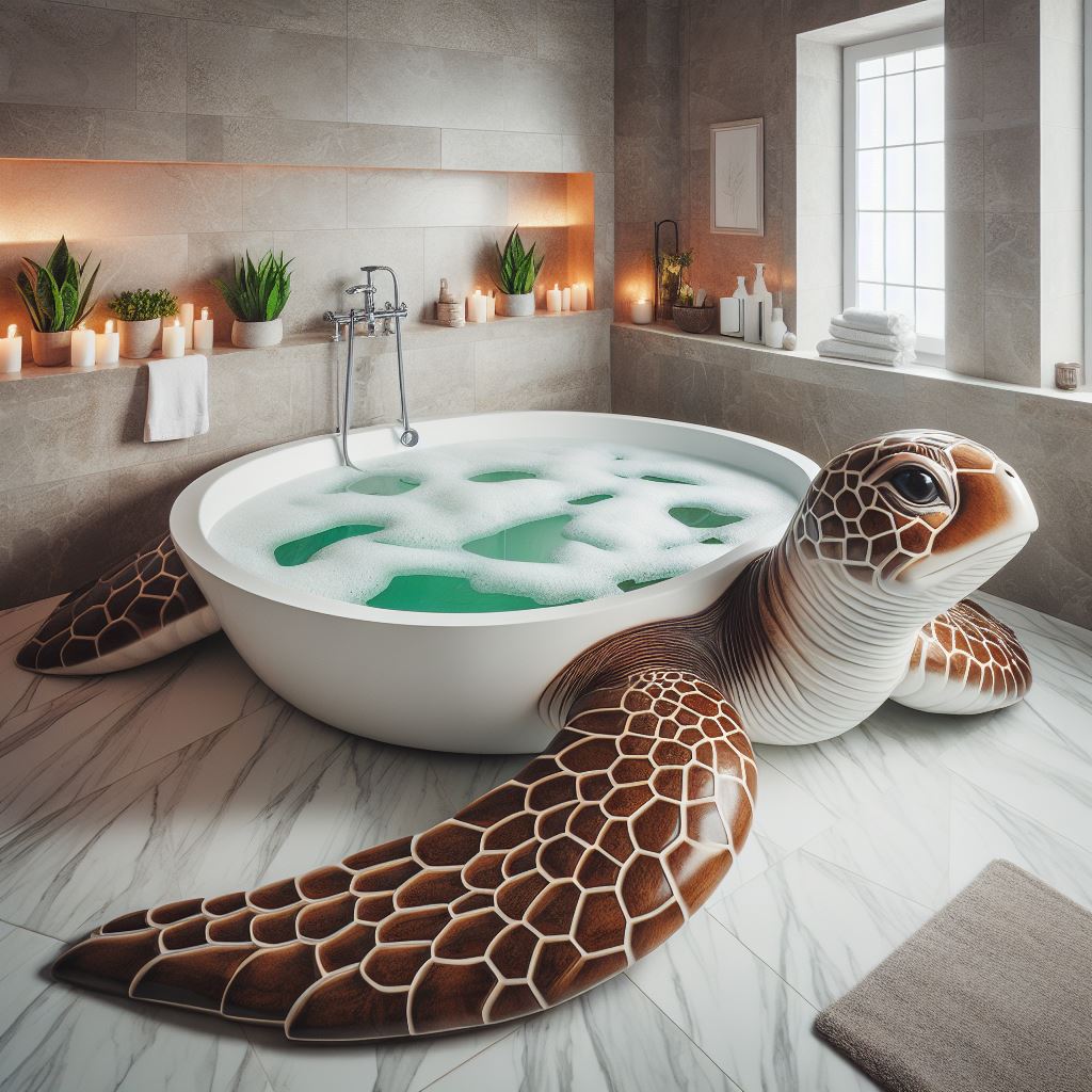 Unleash Your Imagination: Creative Uses for the Turtle-Shaped Bathtub