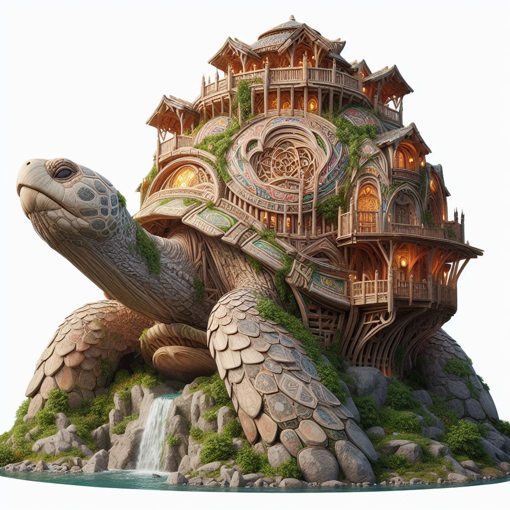 Efficiency and Sustainability in Turtle Shaped Homes