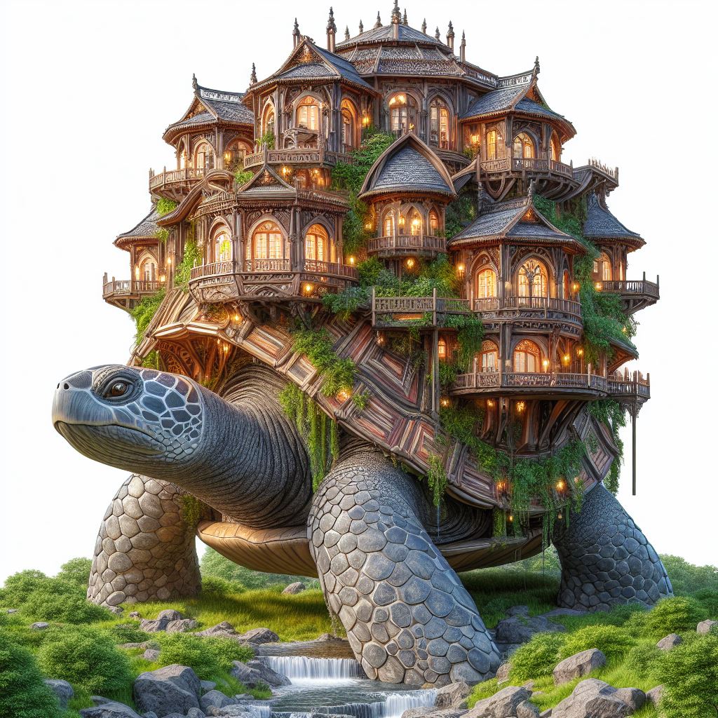 Creating Harmony with the Environment: Turtle Shaped Homes