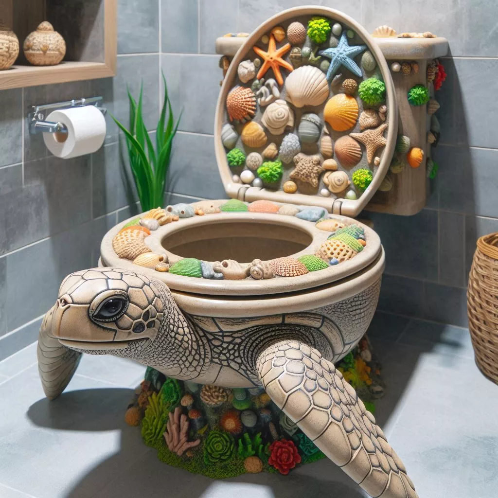 A Closer Look at the Popularity of Turtle Shaped Toilets in Modern Homes