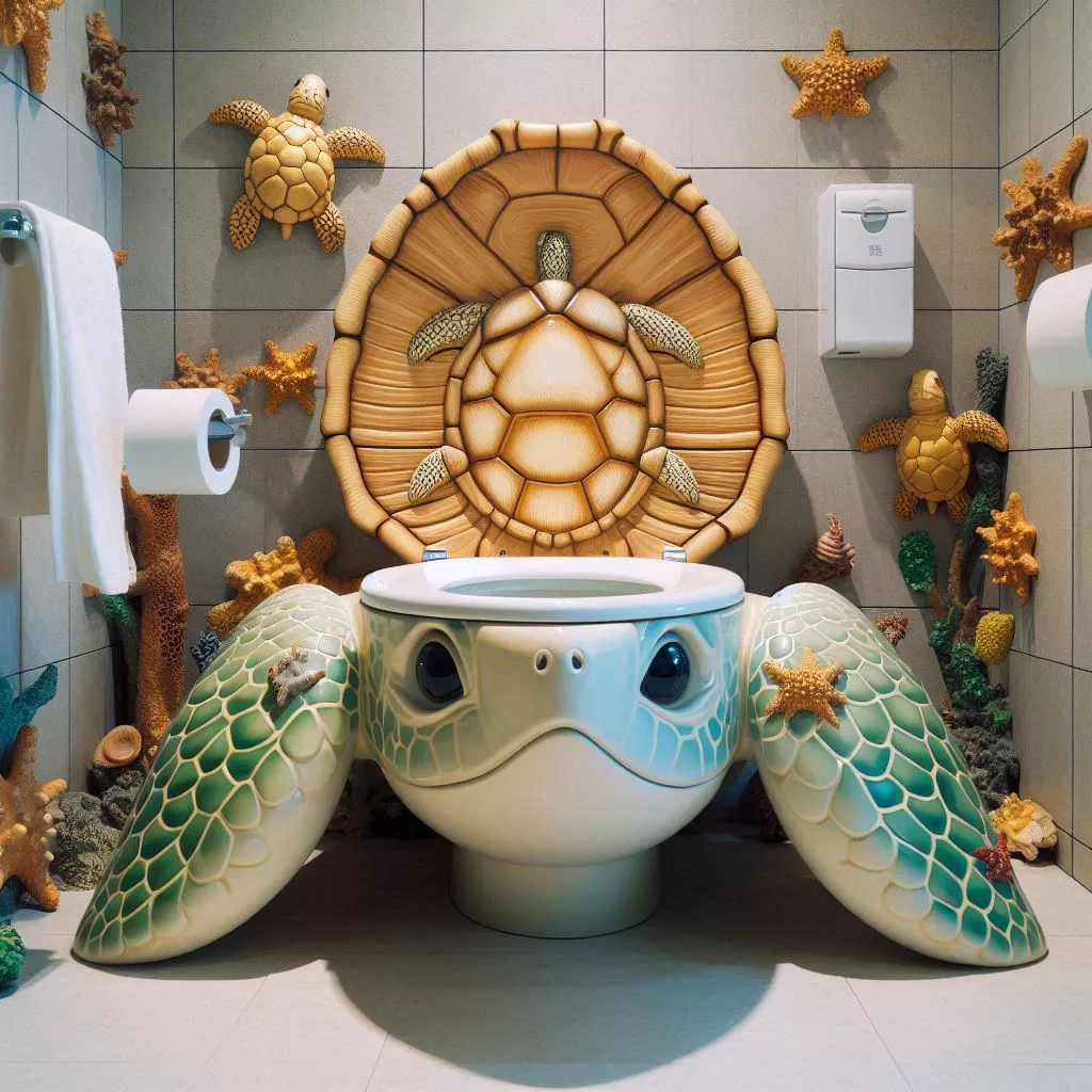 Turtle Shaped Toilets: A Playful Addition to Your Bathroom Decor